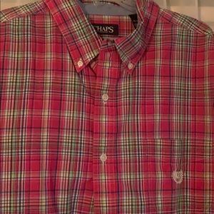 Chaps Long Sleeve Button Down